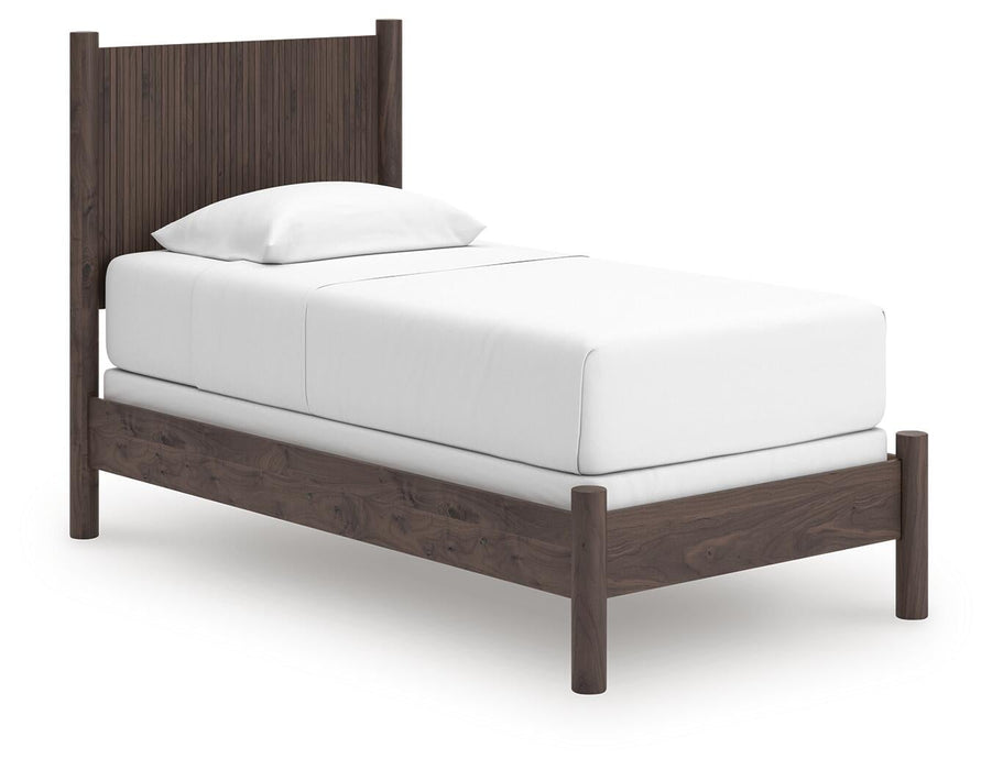 Cadmori Twin Panel Bed, Dresser, Mirror and Nightstand