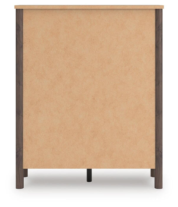 Cadmori King Panel Bed, Dresser, Mirror, Chest and Nightstand
