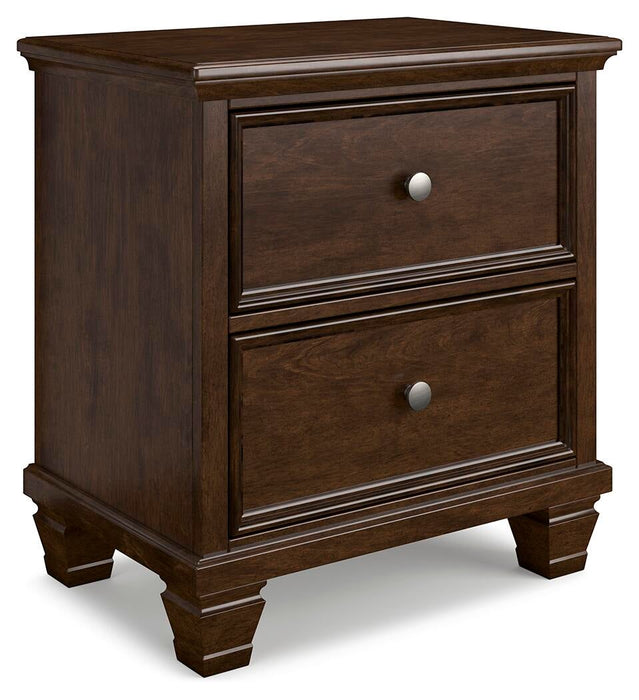 Danabrin King Panel Storage Bed, Dresser, Mirror and Nightstand