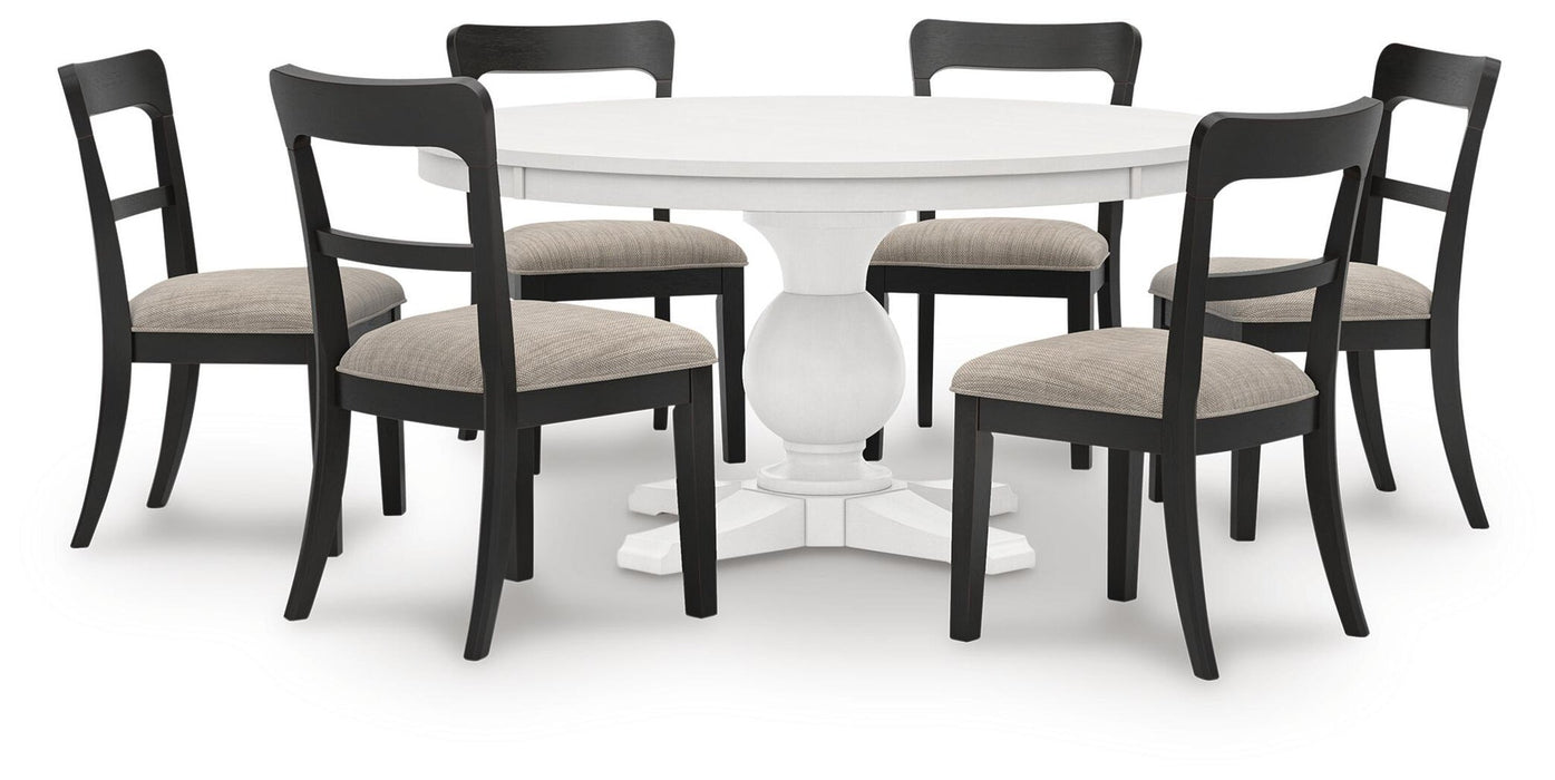 Chadworth Dining Table and 6 Chairs
