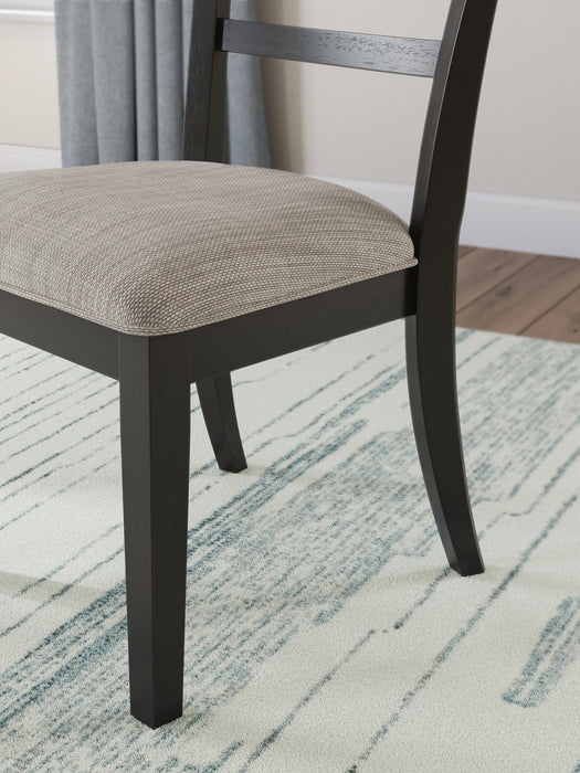 Chadworth Dining Table and 4 Chairs