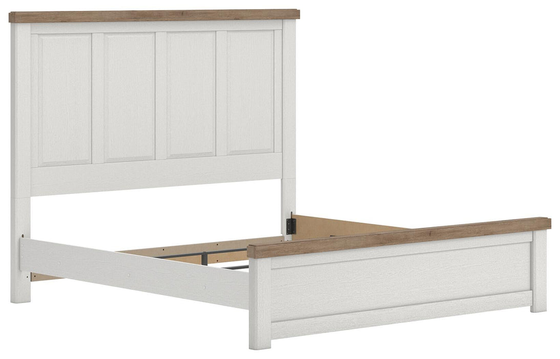 Savonport King Panel Bed, Dresser, Mirror, Chest and Nightstand