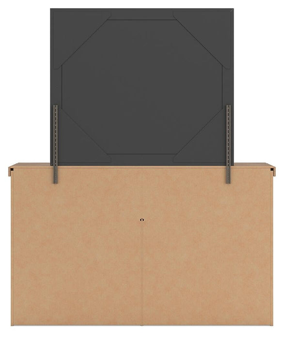 Savonport King Panel Bed. Dresser, Mirror and Nightstand