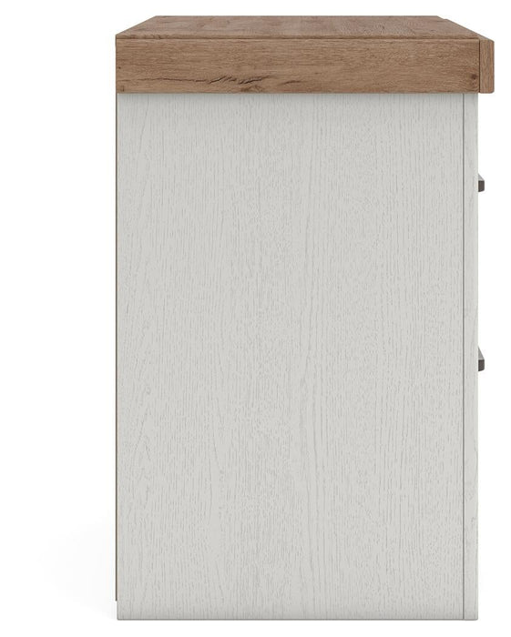 Savonport King Panel Bed. Dresser, Mirror and Nightstand