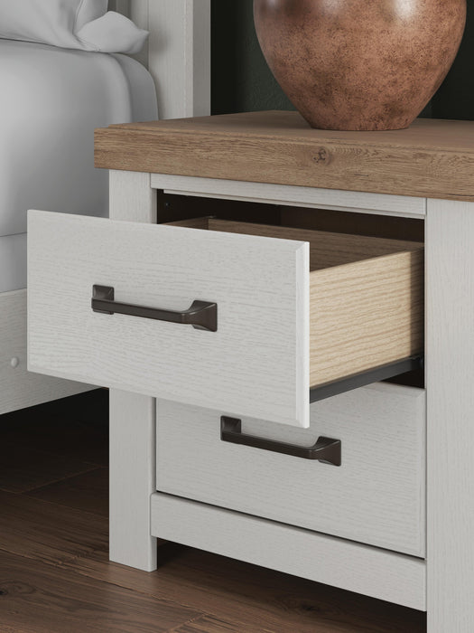 Savonport King Panel Bed. Dresser, Mirror and Nightstand
