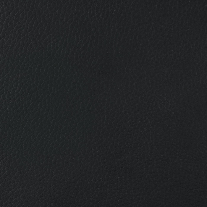 Vardon Genuine Leather Counter Height Chair Black (Set of 2)
