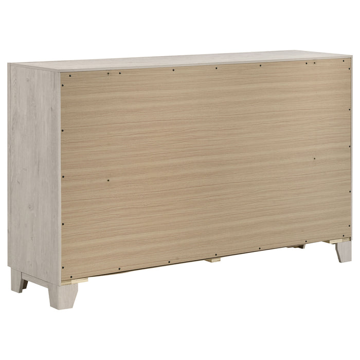 Farre 5-piece Eastern King Bedroom Set Washed Grey