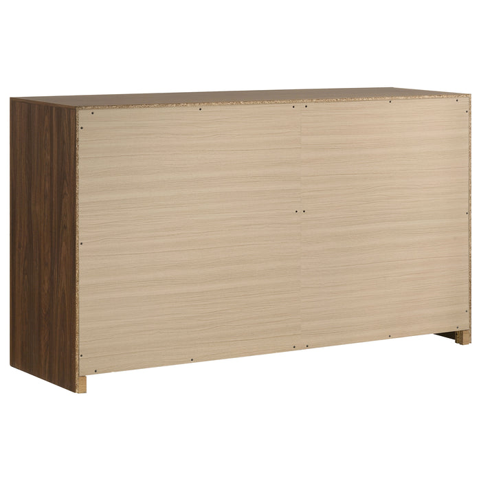 Etienne 4-piece Full Bedroom Set Walnut