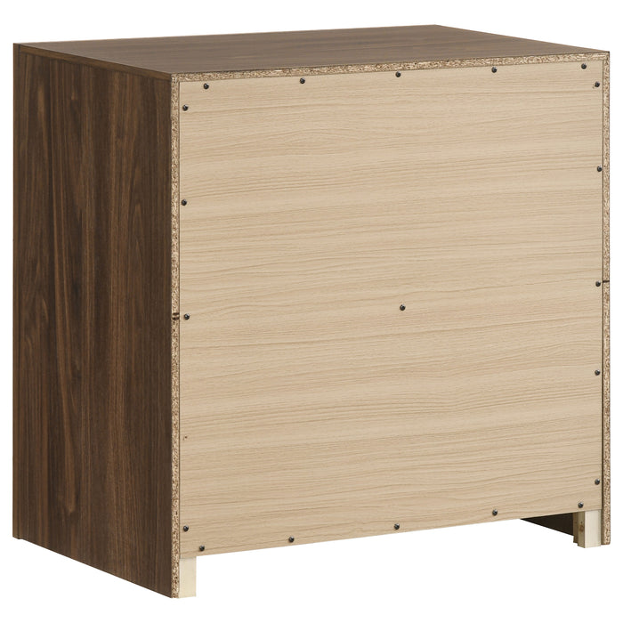 Etienne 4-piece Queen Bedroom Set Walnut