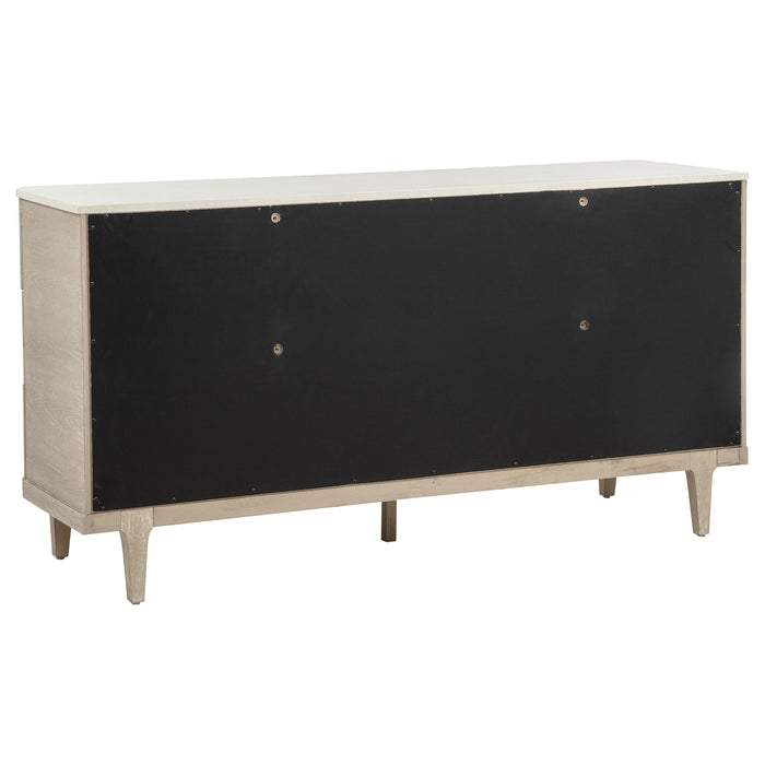 Lucaire 5-piece Queen Bedroom Set Sandstone