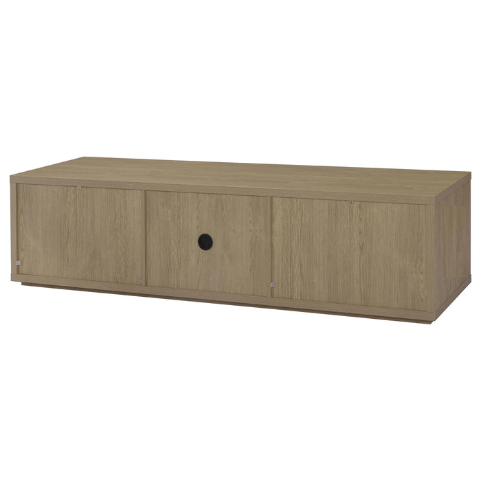 Ingram 4-Door TV Stand for TVs up to 85 Inches Latte