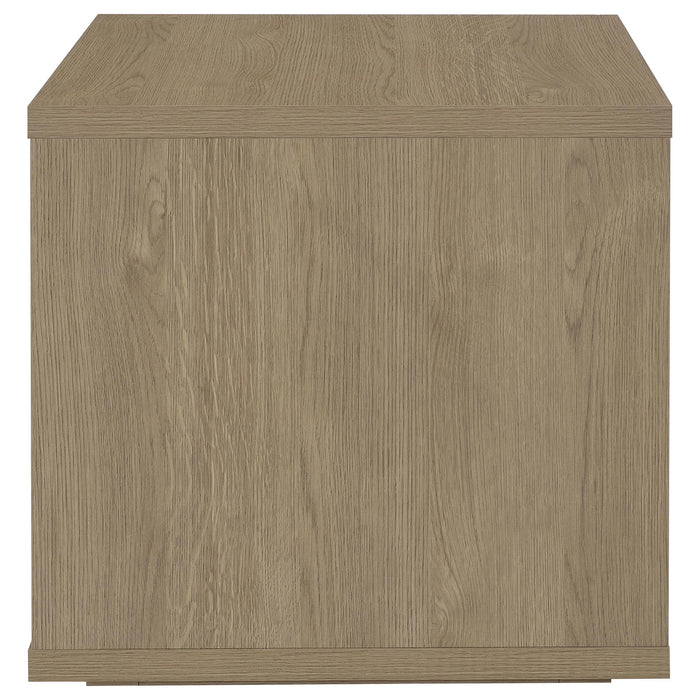 Ingram 3-Piece Coffee and End Table Set with Storage Latte