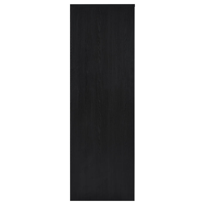 Noble 2-door Bedroom Wardrobe Storage Cabinet Armoire Black