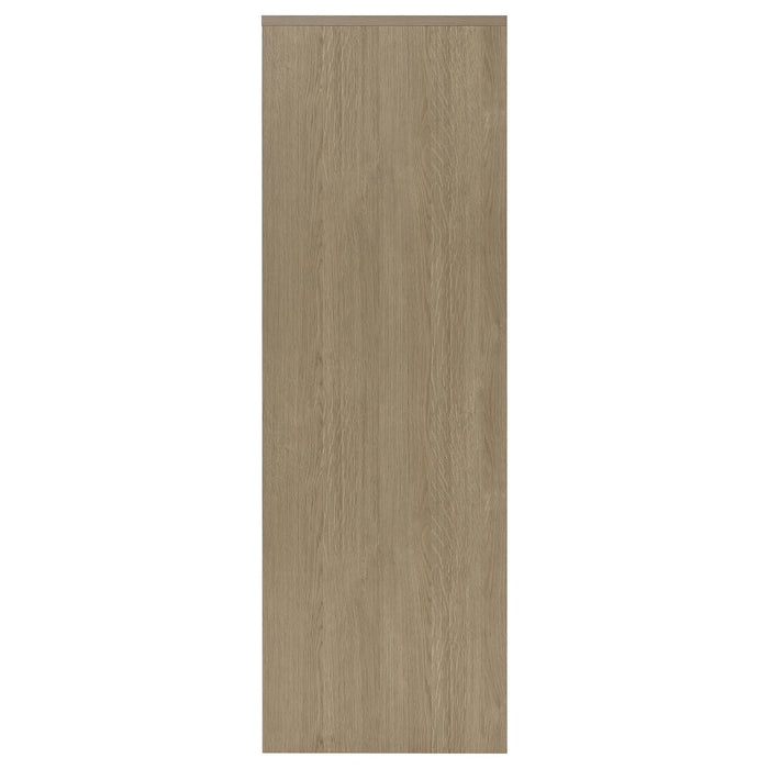 Cerda 3-door Bedroom Wardrobe Storage Cabinet Armoire Latte