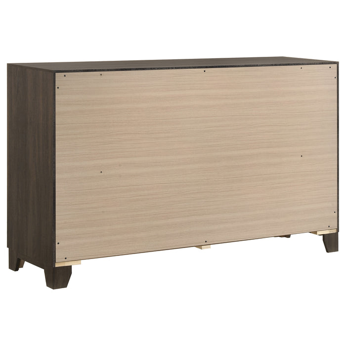 Farre 5-piece Queen Bedroom Set Dark Brown