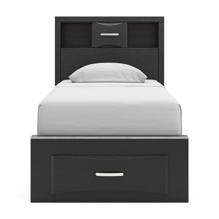 Stabotta Twin Bookcase Storage Bed